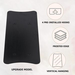 Specchio da Parete a Forma di Farfalla di Alta Qualità, Design Curvo Senza Cornice, Specchio Sospeso ad Alta Definizione per Mercato USA ed EU, Vendita all'Ingrosso - Product Image 2