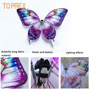TOPREX Drone a Forma di <span class=keywords><strong>Farfalla</strong></span> con Luci LED e Telecomando per Matrimoni, Festival, Feste ed Eventi - Product Image 2