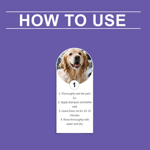 Shampoo Biologico per Cani e Gatti 100ml, Formula Delicata con Estratti Vegetali, Lenisce la Pelle, Dona Lucentezza al Pelo, Protegge l'Animale, Vendita Diretta dalla Fabbrica - Product Image 5