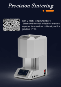 Forno per Sinterizzazione Dentale a Bassa Potenza e Alta Temperatura 220VAC - Product Image 5