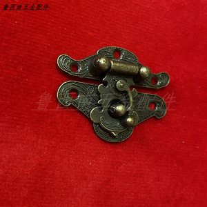 Chenxing Hardware Accessories Furniture Lock Zinc Alloy Medium <b>Small</b> Retro Style Drawer Lock Durable - Product Image 2