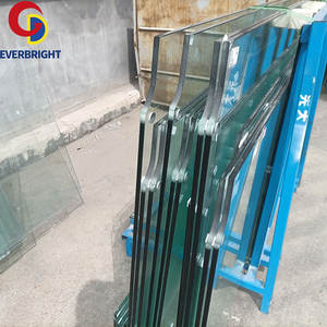 زجاج منخفض الحديد بسمك 8 مم و12 مم، زجاج شفاف فائق البياض مقسى للبناء - Product Image 4