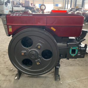 Moteur diesel marin monocylindre refroidi par eau, 4 temps, petit moteur in-bord avec roulement, cylindrée 125cc, 15 CV - Product Image 2