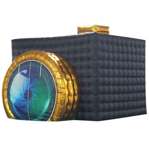 Gabinete DE CABINA DE FOTOS <span class=keywords><strong>Air</strong></span> 360 portátil personalizado, tienda de fondo de cubo inflable de entrega rápida para fiestas al aire libre y bodas - Product Image 2