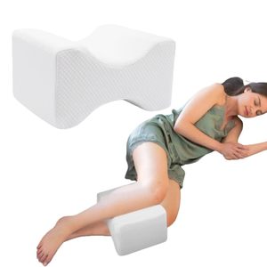 Coussin de genou en mousse à mémoire de forme pour dormeurs latéraux, oreiller de lit en forme de H pour les jambes, coussins de jambe en mousse à mémoire de forme pour colonne vertébrale torsadée - Product Image 1