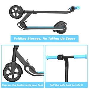 Luces LED Portátiles de Colores para Niños, Patinete Eléctrico Plegable de 2 Ruedas, Almacén en la UE - Product Image 4