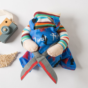 Divertente Costume <span class=keywords><strong>di</strong></span> Halloween Scissorhands per Cani e Gatti, Abbigliamento Spaventoso per Feste a Tema per Razze Piccole e Medie Blu - Product Image 3