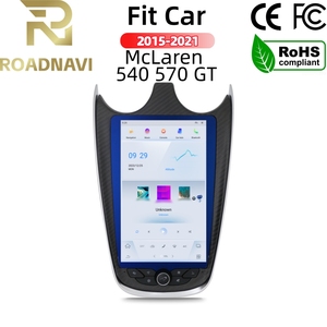 Autoradio Android 13 9,9'' RoadNavi avec écran HD, navigation pour McLaren 540 <span class=keywords><strong>570</strong></span> GT 2015-2021, lecteur multimédia vidéo, Carplay, GPS - Product Image 1