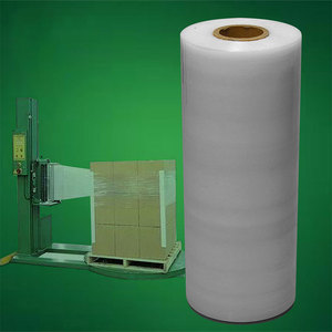 High Tenacity Transparent Plastic Stretch Wrapping Film <b>Pallet</b> Machine Use Lldpe Stretch Film for <b>Pallet</b> - Product Image 4