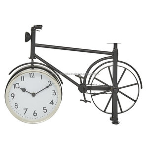 Reloj de mesa despertador de Metal de diseño antiguo con Base cuadrada oro plata acabado perfecto elegante decoración del hogar acento elegancia atemporal - Product Image 5