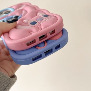 <span class=keywords><strong>3D</strong></span> Phim Hoạt Hình Khâu Sóng Cạnh Silicone Điện Thoại Di Động Trường Hợp Đối Với <span class=keywords><strong>iPhone</strong></span> 17 16 15 14 13 12 Pro Max XS Chống Sốc Mềm Phụ Kiện Điện Thoại - Product Image 5