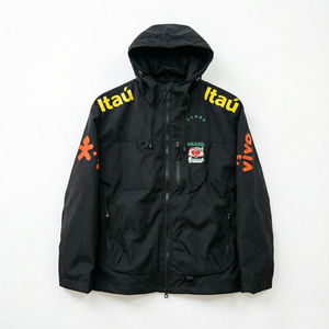 Veste coupe-vent/entraînement légère et imperméable pour l'extérieur, séchage rapide et respirante, J'aime les villages de pêcheurs au Brésil - Product Image 4