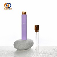 Flacon de parfum mini populaire de poche, atomiseur portable rechargeable pour voyage