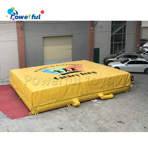 เชิงพาณิชย์แทรมโพลีนพาร์คพองแสดงความสามารถกระโดดลงจอดโฟม<span class=keywords><strong>หลุม</strong></span>ถุงลมนิรภัยเสา - Product Image 3