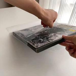 Dustproof Plastic OPP Self-Adhesive Vinyl Record Sleeves 12 Inch <b>Clear</b> Thick 4LP Box Packaging - Product Image 2