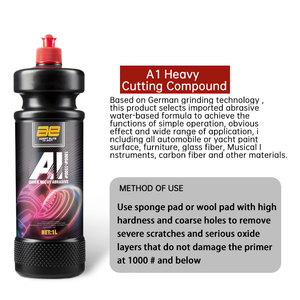 Hợp chất đánh bóng xe hơi Sumeite Heavy Cutting Compound A1 1000ml, chất lỏng đánh bóng xe hơi, chất tẩy vết xước sơn xe hơi - Product Image 4