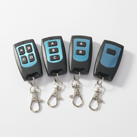 Télécommande sans fil RF universelle à 2 boutons 315 MHz 433 MHz DC6V pour ouvre-porte électronique