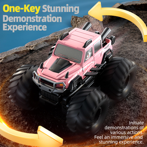Véhicule télécommandé amphibie 4x4 puissant, adaptabilité tout-terrain, commutateur haute/basse vitesse, mode double terre/eau, <span class=keywords><strong>jouet</strong></span> d'aventure - Product Image 1