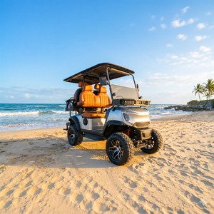 Golf Cart Elettrico a 2, 4, 6 Posti, Motore AC 72V 7.5KW, <span class=keywords><strong>Batteria</strong></span> <span class=keywords><strong>al</strong></span> <span class=keywords><strong>Litio</strong></span> per Vigneti e Cantine, Approvato DOT, Carico Massimo 480kg - Product Image 3