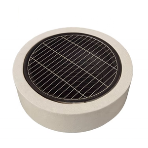 Ngoài trời Vườn Bát thép hố lửa với cơ sở bê tông Gói Phụ kiện bao gồm BBQ nướng gỗ đốt Poker - Product Image 4