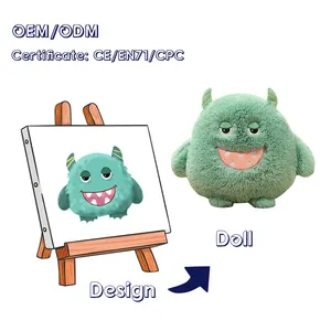 CE ASTM OEM ODM Custom Made Plush Toy Stuffed Animal Monster Doll Make Your Own Plush Toy Manufacturer Plush Toy Custom