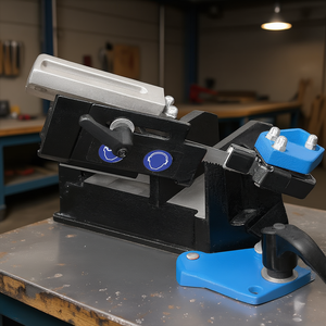 Sierra de cinta Fervi de 14 pulgadas para cortar metal, herramienta de banco para uso en taller - Product Image 3