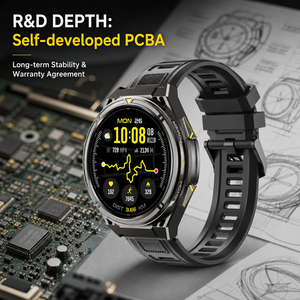 Smartwatch <span class=keywords><strong>GPS</strong></span> X2 da Esterno 2026 per Uomo, Display AMOLED da 1,43 Pollici, Impermeabile IP68, 150+ Modalità Sportive, Altimetro, Barometro, Bussola, Calendario - Product Image 6