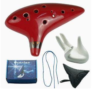 <span class=keywords><strong>Ocarina</strong></span> <span class=keywords><strong>de</strong></span> Cerámica <span class=keywords><strong>de</strong></span> 12 Orificios <span class=keywords><strong>de</strong></span> The Legend of <span class=keywords><strong>Zelda</strong></span> al por Mayor para Principiantes con Libro <span class=keywords><strong>de</strong></span> Canciones y Soporte <span class=keywords><strong>de</strong></span> Exhibición - Product Image 4