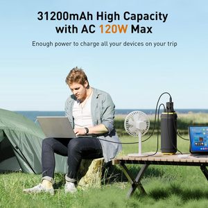 Power Bank Portatile 31200 mAh AC 110V con Ricarica Rapida PD 65W Tipo C - Tendenza 2026 - Product Image 3