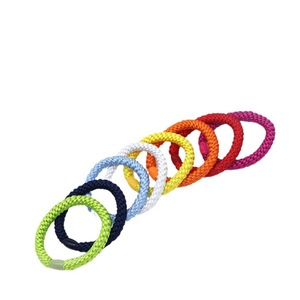 Châu âu phong cách đàn hồi tóc Vòng đầy màu sắc cao su tóc quan hệ thanh lịch ban nhạc tóc nhựa cho phụ nữ cô gái biểu tượng tùy chỉnh - Product Image 5