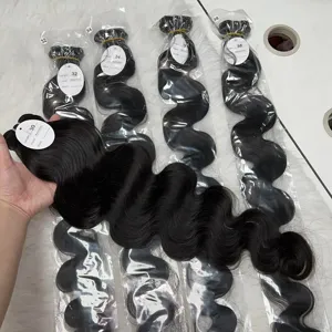 批发巴西生发束供应商，生原始角质层对齐发束编织，双拉廉价人发延伸