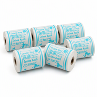 Rouleaux de reçus thermiques personnalisés imprimés en couleur 80x80mm 57x40mm sans BPA pour caisse enregistreuse TPV – Impression personnalisée directe usine