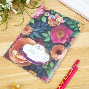 Arab Student Exercise Notebook Custom Cheap <b>School</b> Exercise <b>Book</b> Saddle Stitch Binding Notebook - Product Image 4