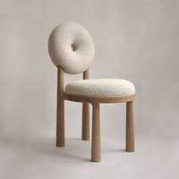 Chaise de salle à manger en bois massif de Style nordique Design classique populaire en forme de Y avec style moderne pour restaurant de salle d'attente de bureau à domicile