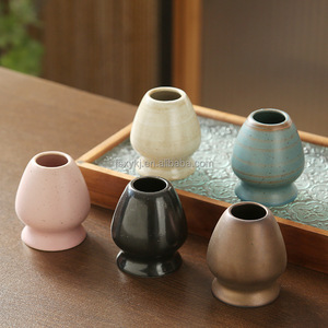 Cuenco <span class=keywords><strong>de</strong></span> té <span class=keywords><strong>Matcha</strong></span> artístico ecológico hecho a mano personalizado <span class=keywords><strong>de</strong></span> cerámica para hacer <span class=keywords><strong>Matcha</strong></span> - Product Image 6