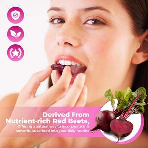 Capsules d'extrait de racine de betterave à marque privée OEM/ODM avec vitamines pour hommes et femmes – Poudre de racine de betterave rouge en capsules - Product Image 5