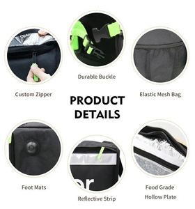 Bolsa Térmica Personalizada con Logotipo para Entrega de Comida Caliente y Pizza en Motocicleta para Servicios de Reparto en Moto - Product Image 6