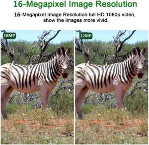 Bestok กล้องเกมเทรล16MP 1080P,กล้องสอดแนมล่าสัตว์กันน้ำเปิดใช้งานด้วยการเคลื่อนไหวสำหรับการตรวจสอบสัตว์ป่า - Product Image 4