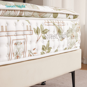 מזרן קוקוס יחיד למלונות, מזרן היברידי איכותי 5 כוכבים עם מערכת קפיצים מבודדים 5 אזורים, מזרן פילוטופ באריזה - Product Image 4