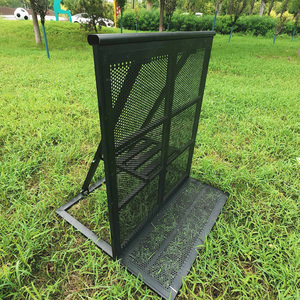 Ad alta resistenza pieghevole a prova di esplosione ECO FRIENDLY impermeabile 3D Festival di musica di ferro controllo della folla muro barriera di sicurezza - Product Image 3