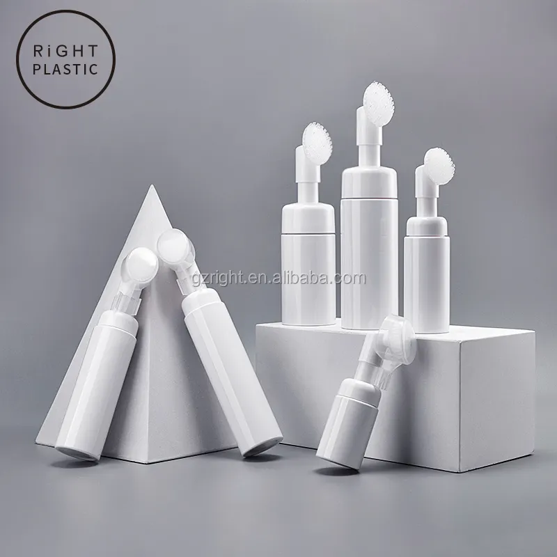 Cosmetische Huidverzorging Wit Plastic Pet Foam Fles Borstelpomp 30Ml 60Ml 80Ml 100Ml 150Ml 200Ml 250Ml