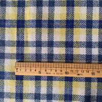 Tissu pour manteau et chapeau pour femme, 50% laine 40% polyester, 550g/m, teint en fil, à carreaux, toutes saisons, pour textile de maison et sacs