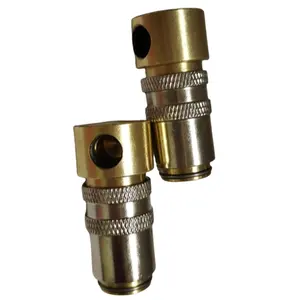 Cnc milled turned Z805 brass could electroplated water bridge open type fitting