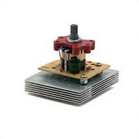 Sakelar Kontrol Suhu Sangkar Burung Keranjang Bunga Besar 3000W Tombol Potensiometer Termostat 64X50X38 Mm