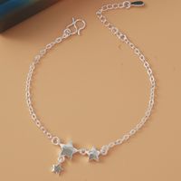 Pulsera Plateada para Estudiantes con Retención de Color, Pulsera Sencilla para Mujer, Joyería de Mariposa Estilo Coreano, Regalo de Moda, Fabricantes
