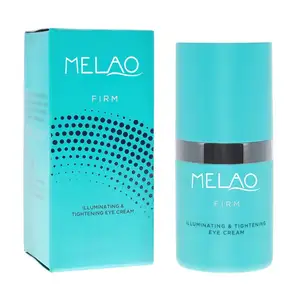 Private Label MELAO Straffung Anti-Aging Aufhellen Hydrat Beruhigen Sie Augenringe Schwellungen Falten prävention Augen creme