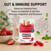 Gummies Probiotiques Véganes OEM pour Femmes Adultes – Soutien à la Santé, Sans Sucre, Équilibre du pH, Contrôle des Odeurs, Soutien de la Flore Intime Naturelle