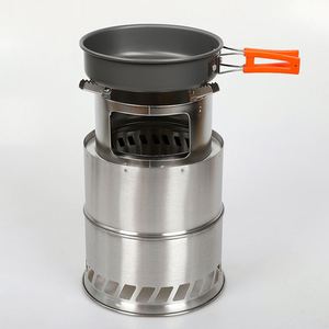 Fourneau à bois portable sans fumée pour la cuisson au charbon de bois, idéal pour le camping, la randonnée et les fêtes - Product Image 3