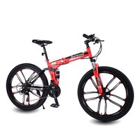 Vélo de montagne pliable au prix d'usine, vélos de montagne pour hommes/vélos de montagne pliables en acier au carbone/vélos de descente de 26 pouces et 29 pouces