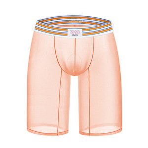 Boxers pour hommes en maille transparente ultra-fine, caleçons en nylon respirants à séchage rapide, sous-vêtements <span class=keywords><strong>de</strong></span> sport pour la plage et la natation - Product Image 5
